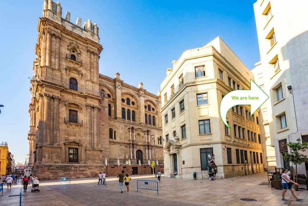 Gran Apartamento De 3 Habitaciones Junto A La Catedral Малага Екстериор снимка
